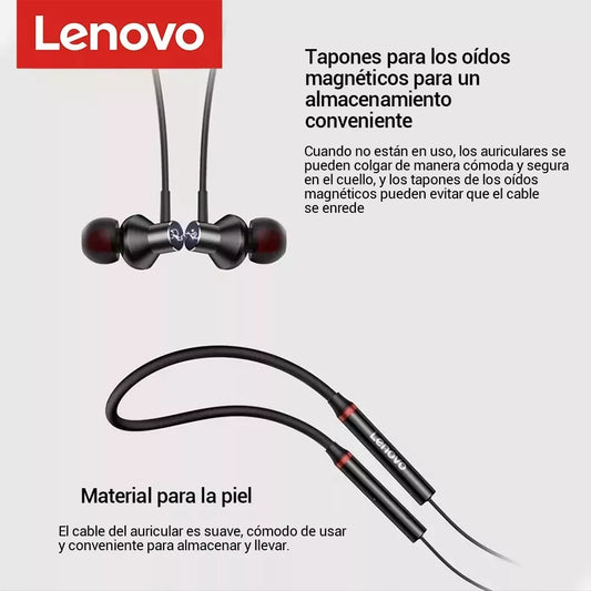 Audífonos Deportivos Bluetooth Lenovo He05x Manos Libres