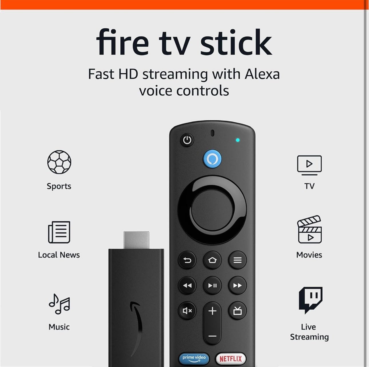 Amazon Fire TV Stick (3ª generación) - VRCELL Costa Rica