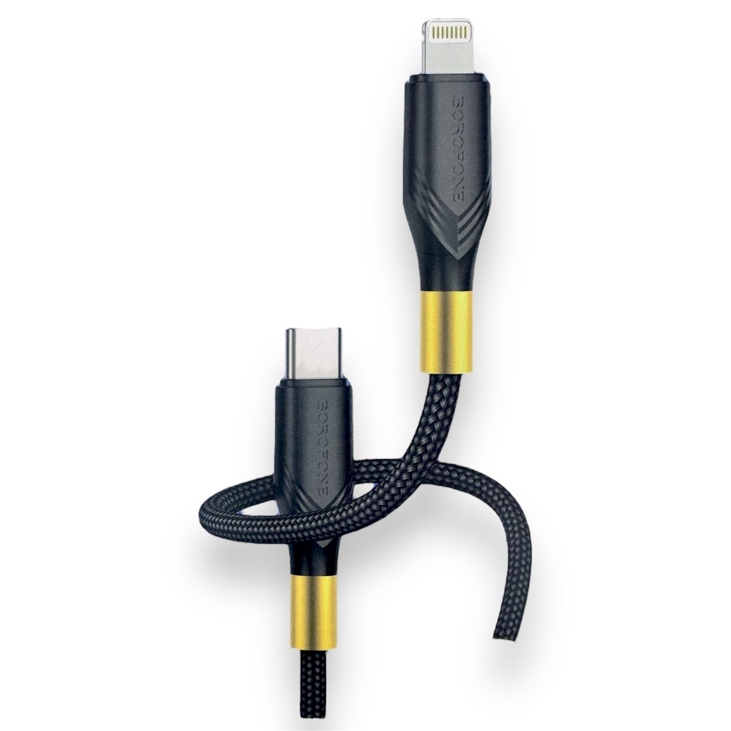 Cable USB-C a LIGHTNING 1M - TRENZADO BOROFONE BX92