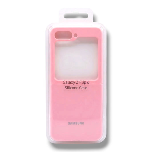 SAMSUNG GALAXY Z FLIP 6 - ESTUCHE DE SILICONE VARIOS COLORES