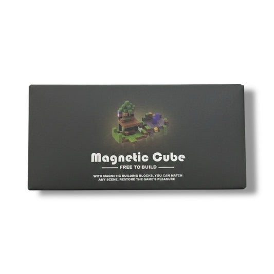 ROMPECABEZAS DE CUBOS MAGNÉTICOS CON DISEÑO DE MINECRAFT 48 PIEZAS - H039