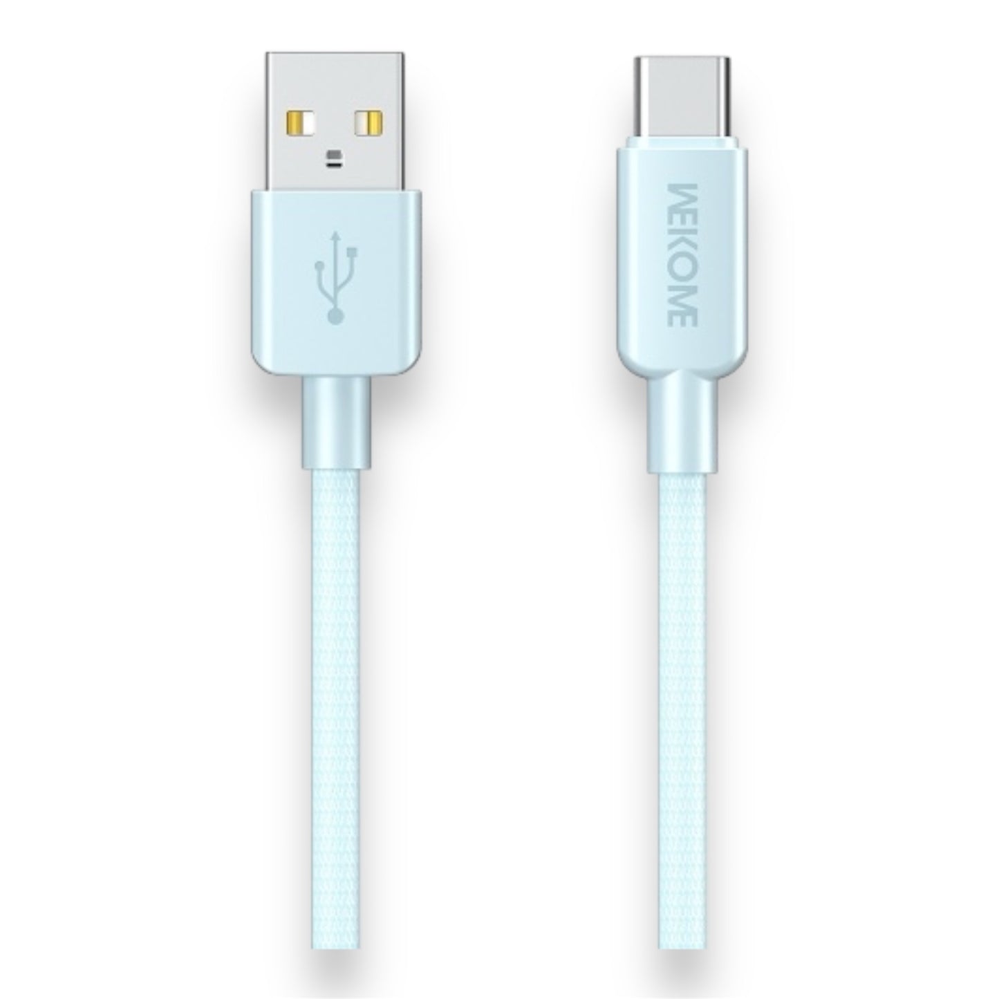 CABLE USB-A A USB-C 6A 1M - TRENZADO WEKOME WDC-03a