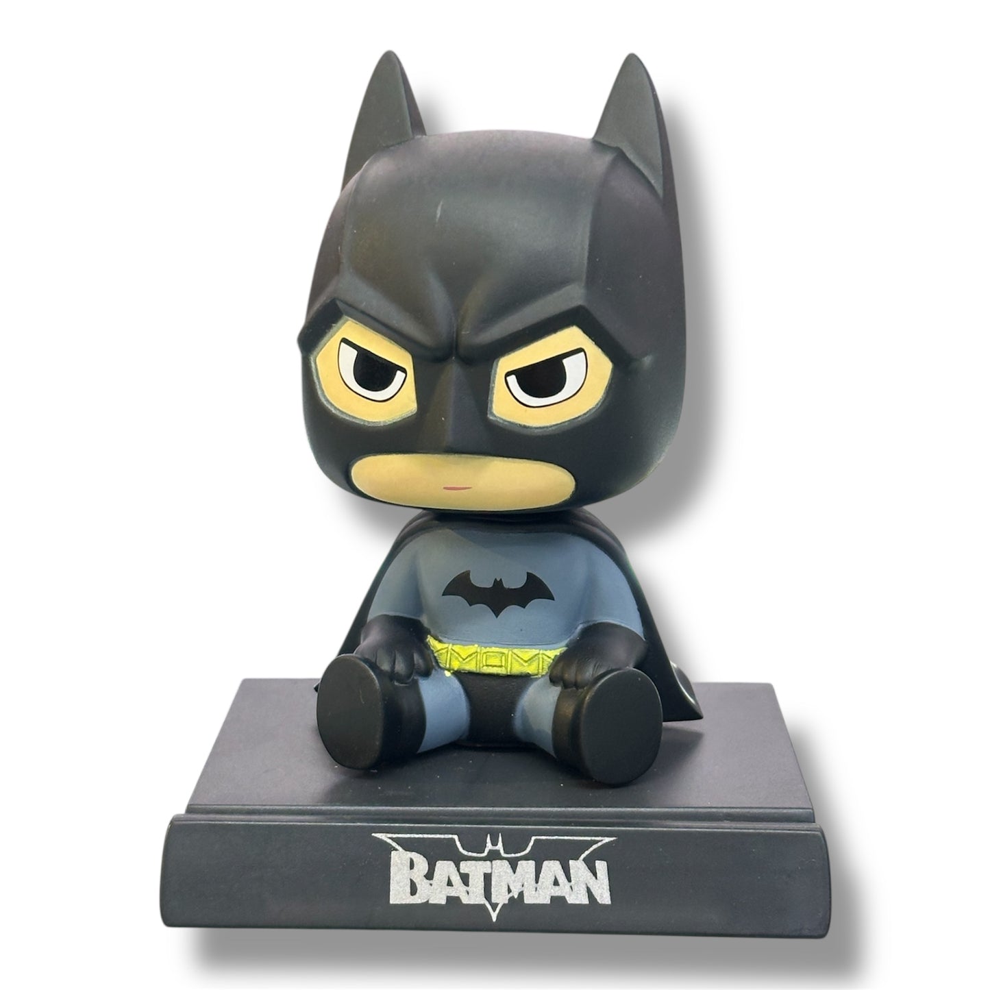 CABEZÓN Y PORTA CELULARES DE BATMAN - 12 CM APROX