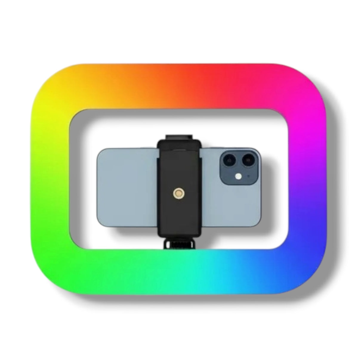 LUZ LED CON SOPORTE AJUSTABLE PARA CELULAR RGB - U200S