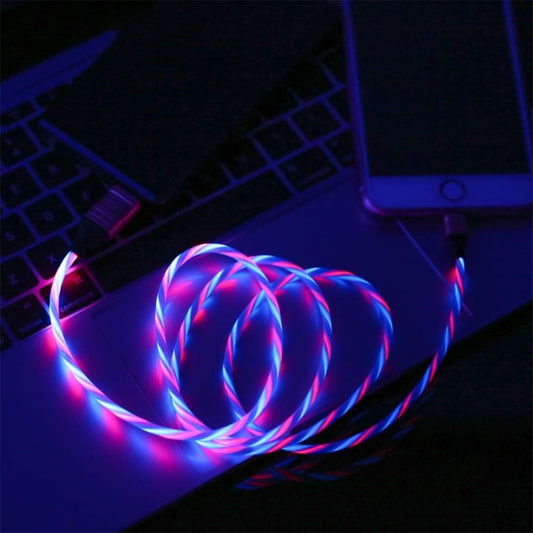 Cable Luminoso USB-A a LIGHTNING 2.4A 1M - REMAX RC-130i