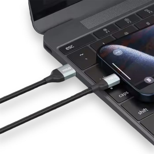 Cable USB-A a LIGHTNING 1M - TRENZADO HOGOU H26