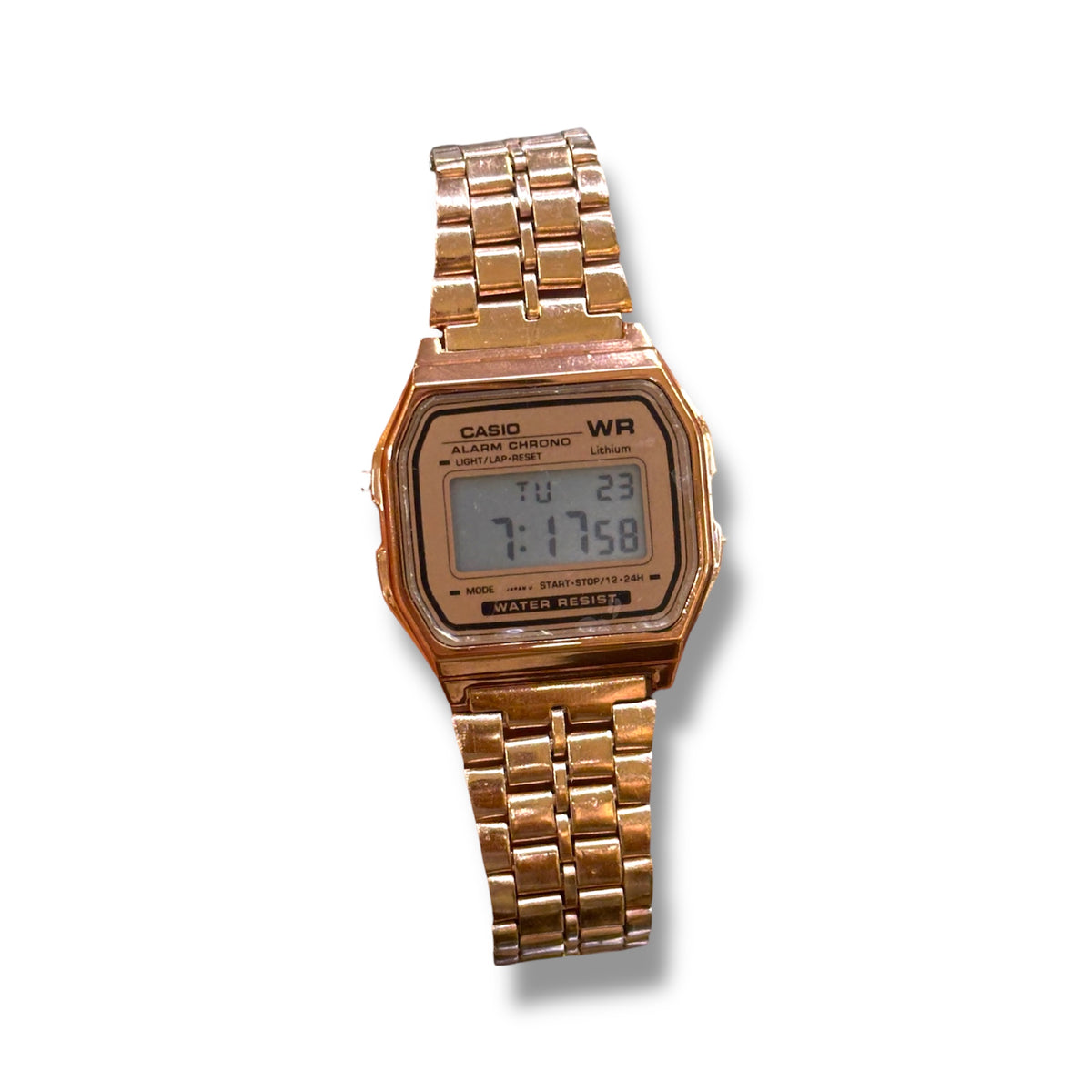 RELOJ DE ACERO CASIO AAA
