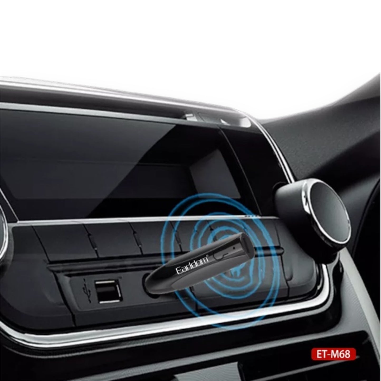 TRASMISOR BLUETOOTH PARA VEHÍCULO 3,5 mm - Earldom ET-M68