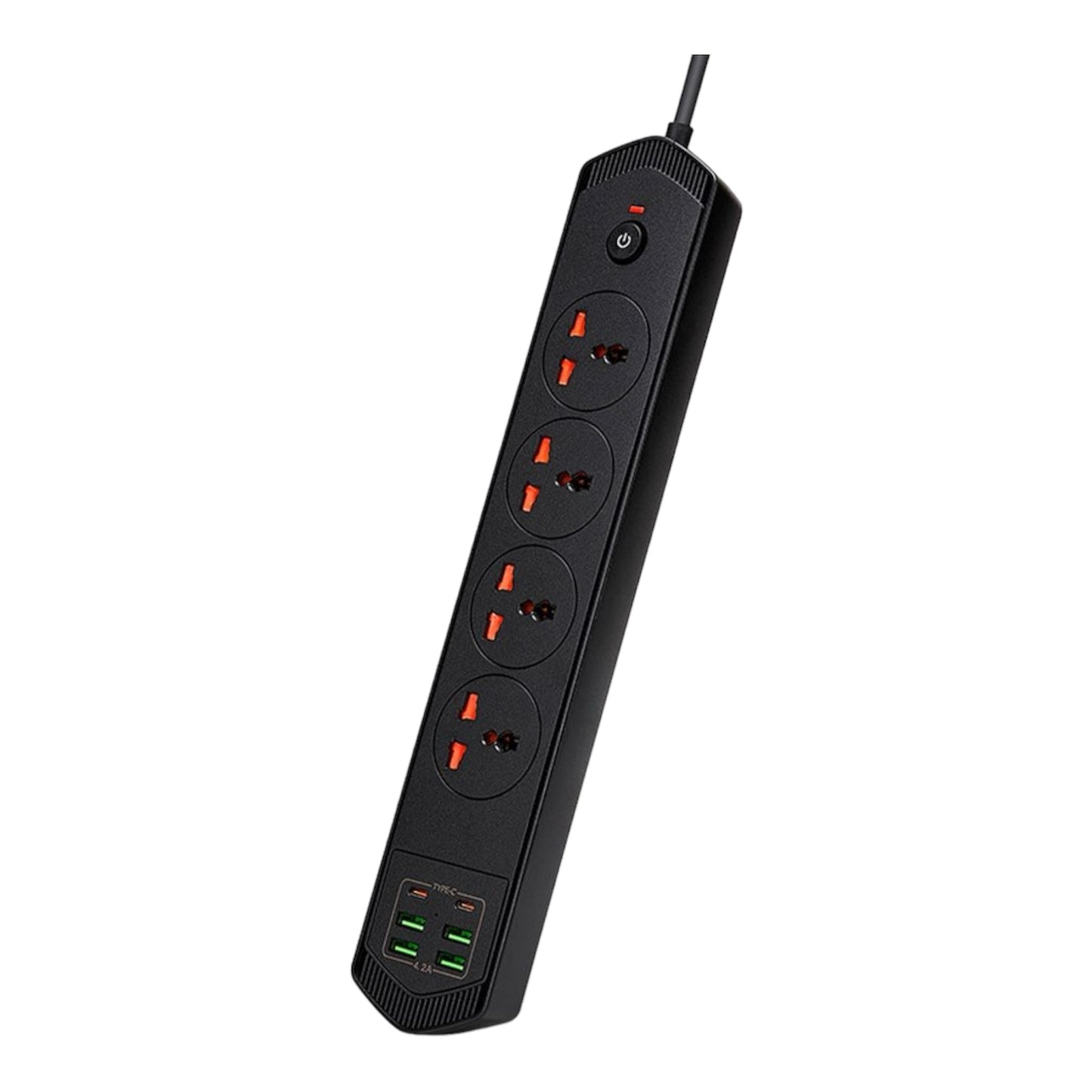 Extensión 2M US 2 USB-C/4 USB OTU BK-02