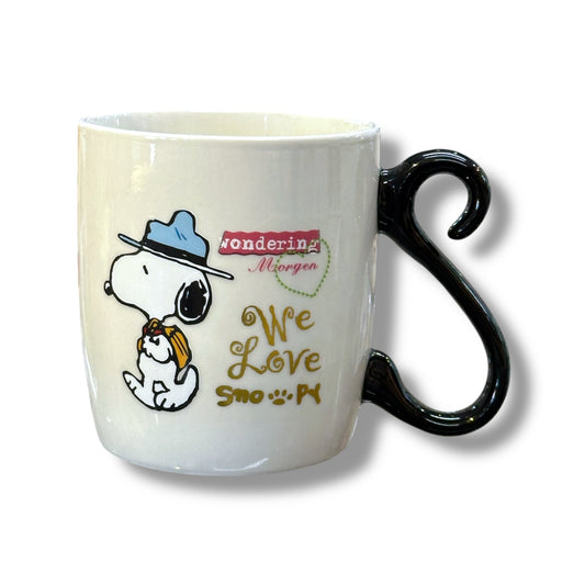 TAZA DE CERÁMICA CON DISEÑO DE SNOOPY - DIFERENTES DISEÑOS - 1 UNIDAD