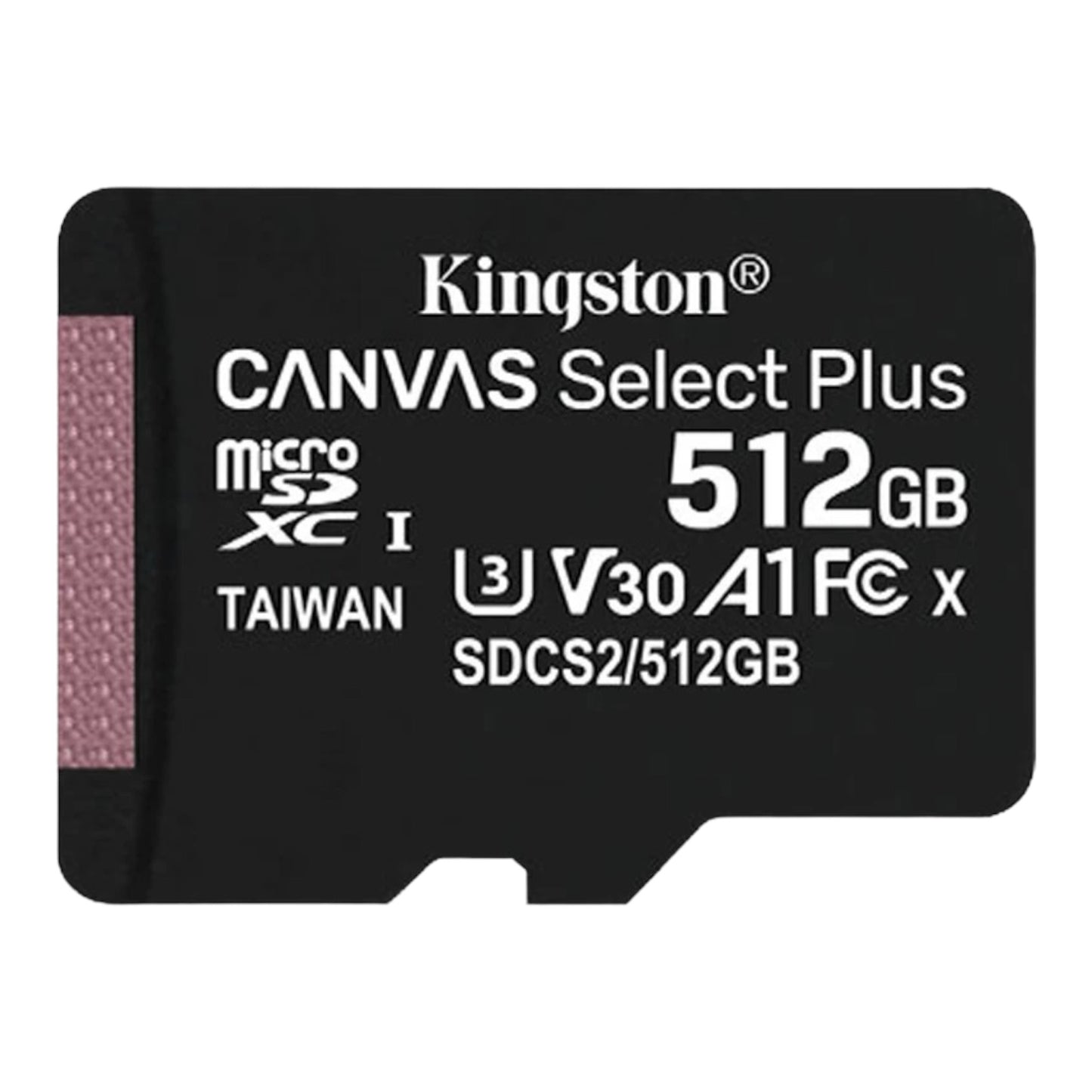 KINGSTON CANVAS SELECT PLUS 512 GB MICROSD CLASE 10