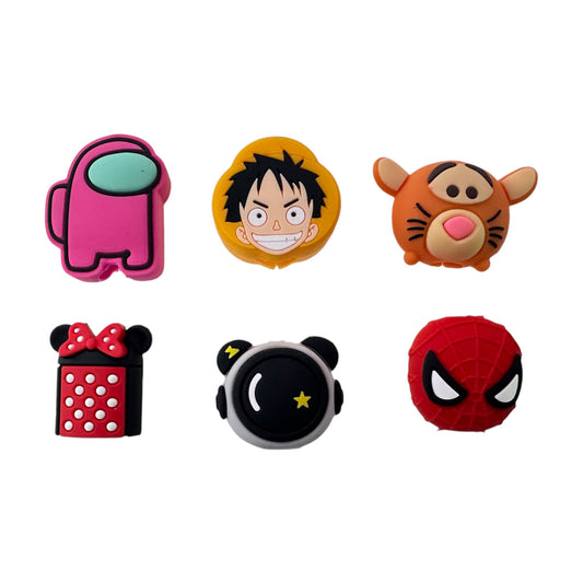 1 Unidad Protectores De Cables y Cubo de Carga de Celulares