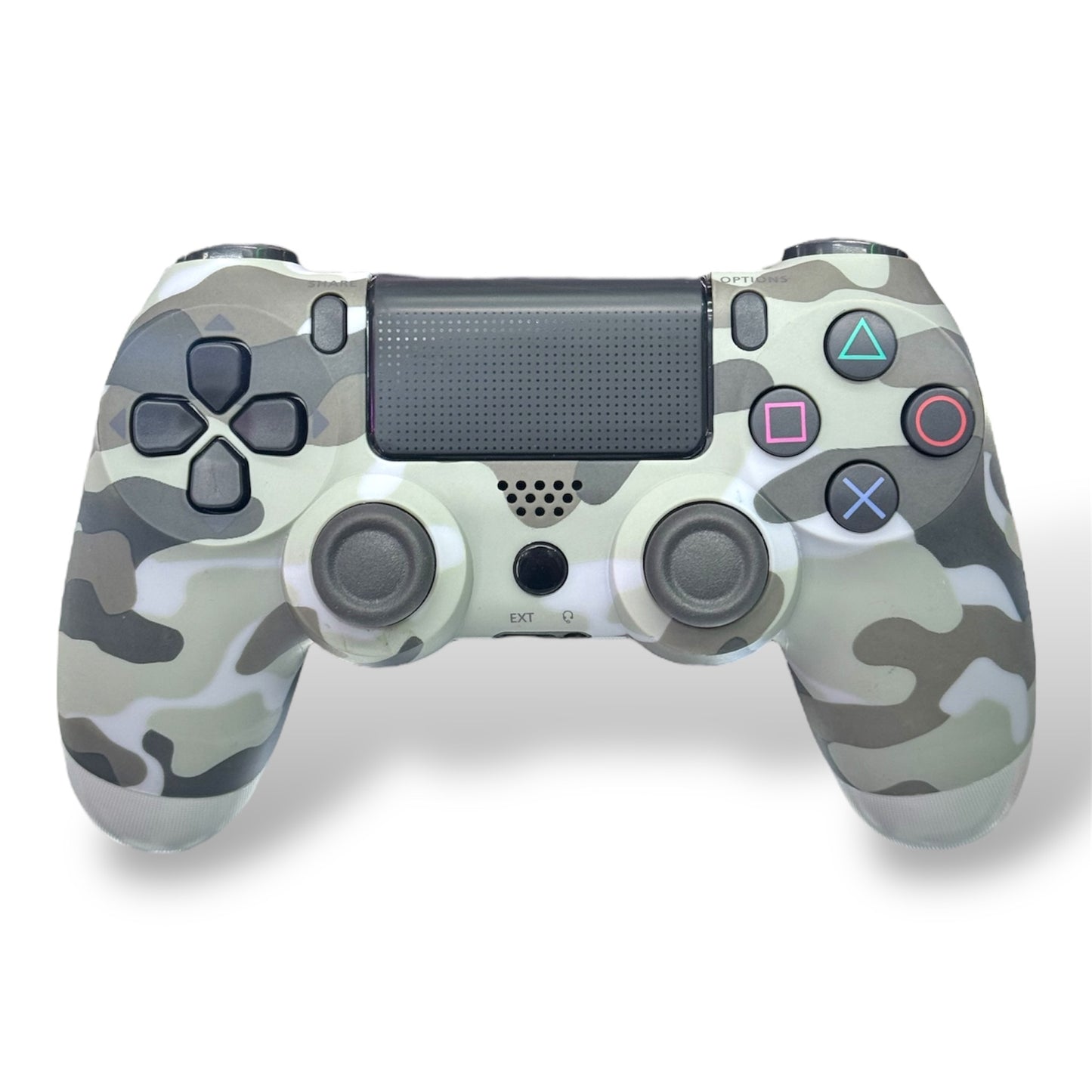 MANDO INALAMBRICO GENÉRICO DUALSHOCK PS4 - CAMUFLADO GRIS
