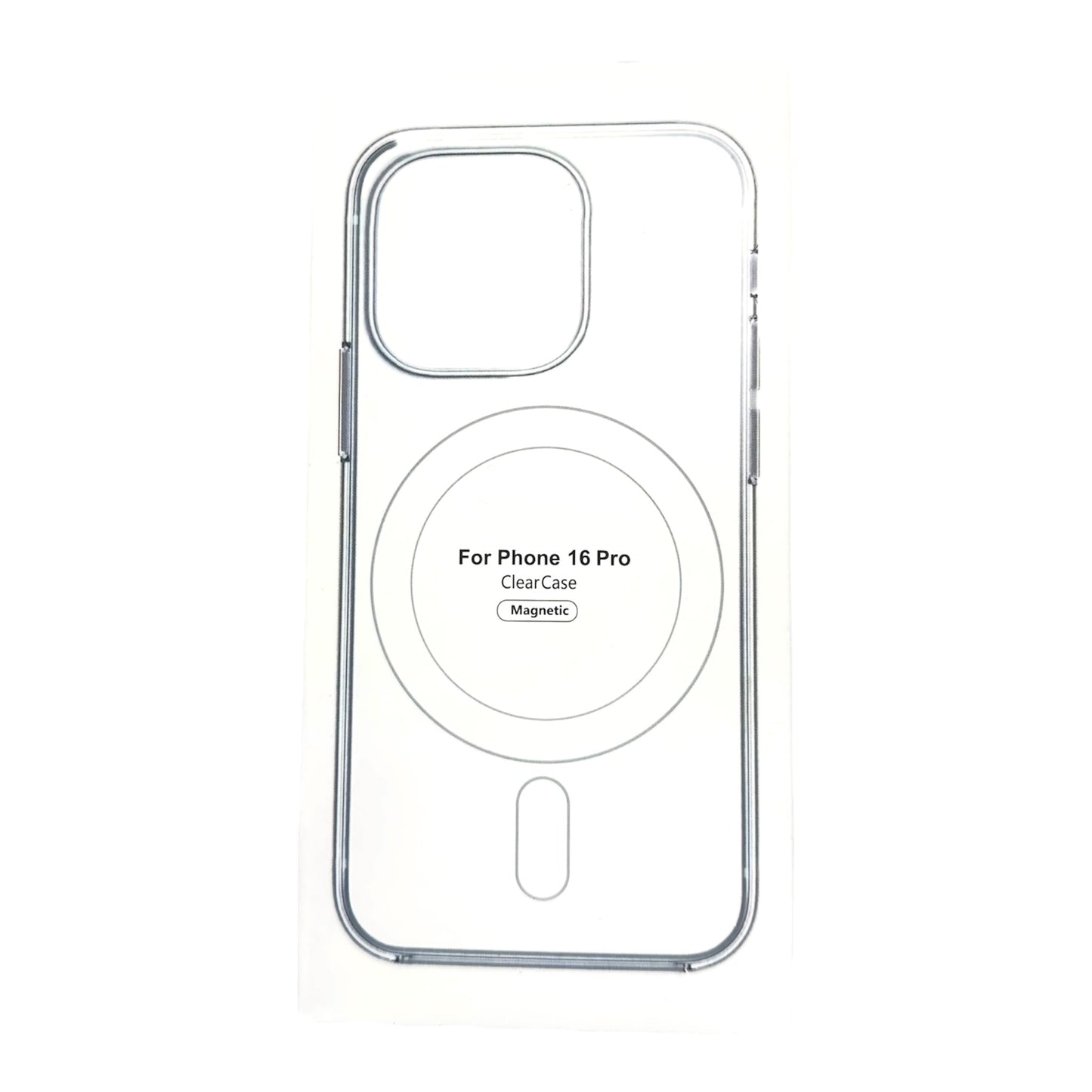 IPHONE 16 PRO - ESTUCHE TRASPARENTE CON MAGSAFE