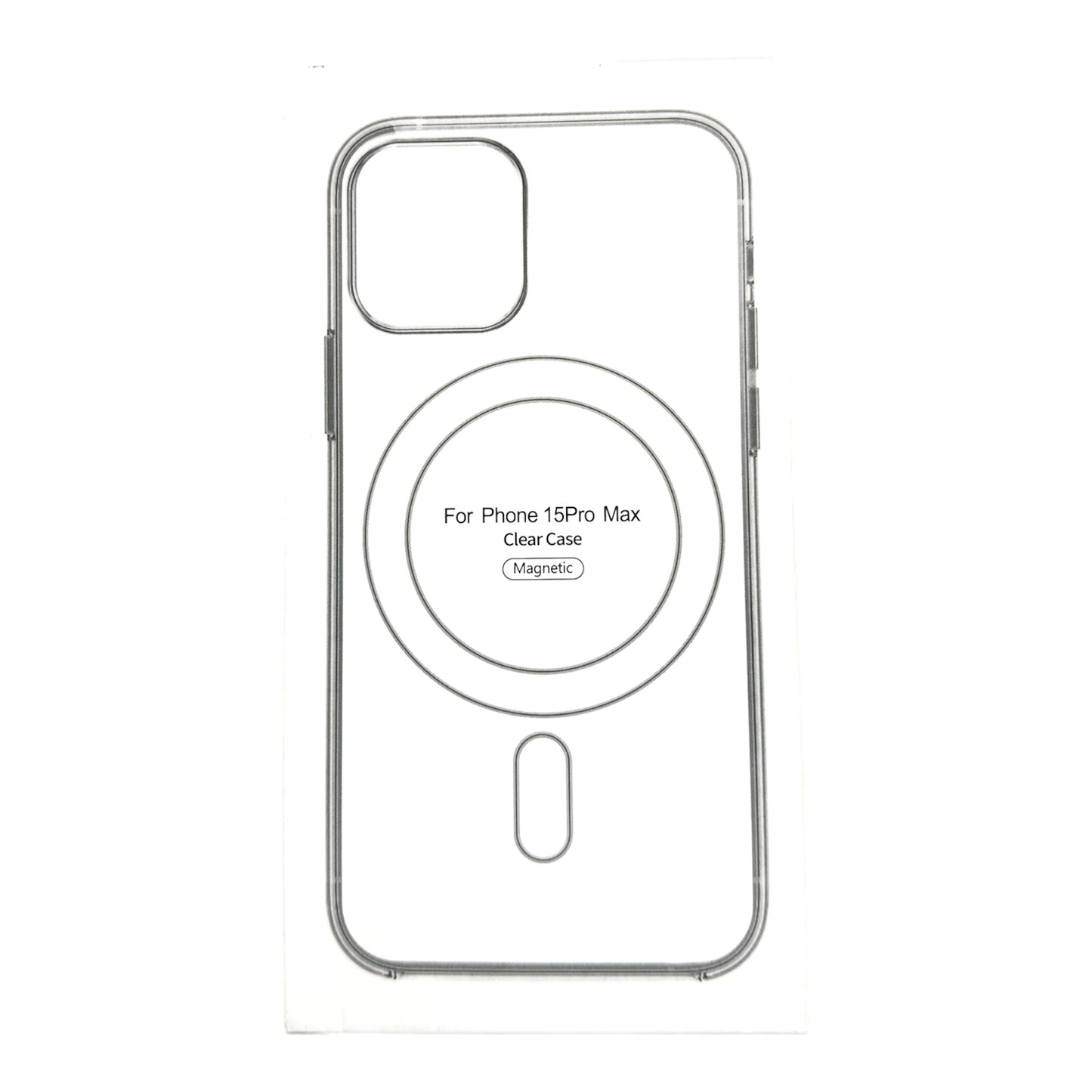 IPhone 15 Pro Max Estuche Trasparente Con MagSafe