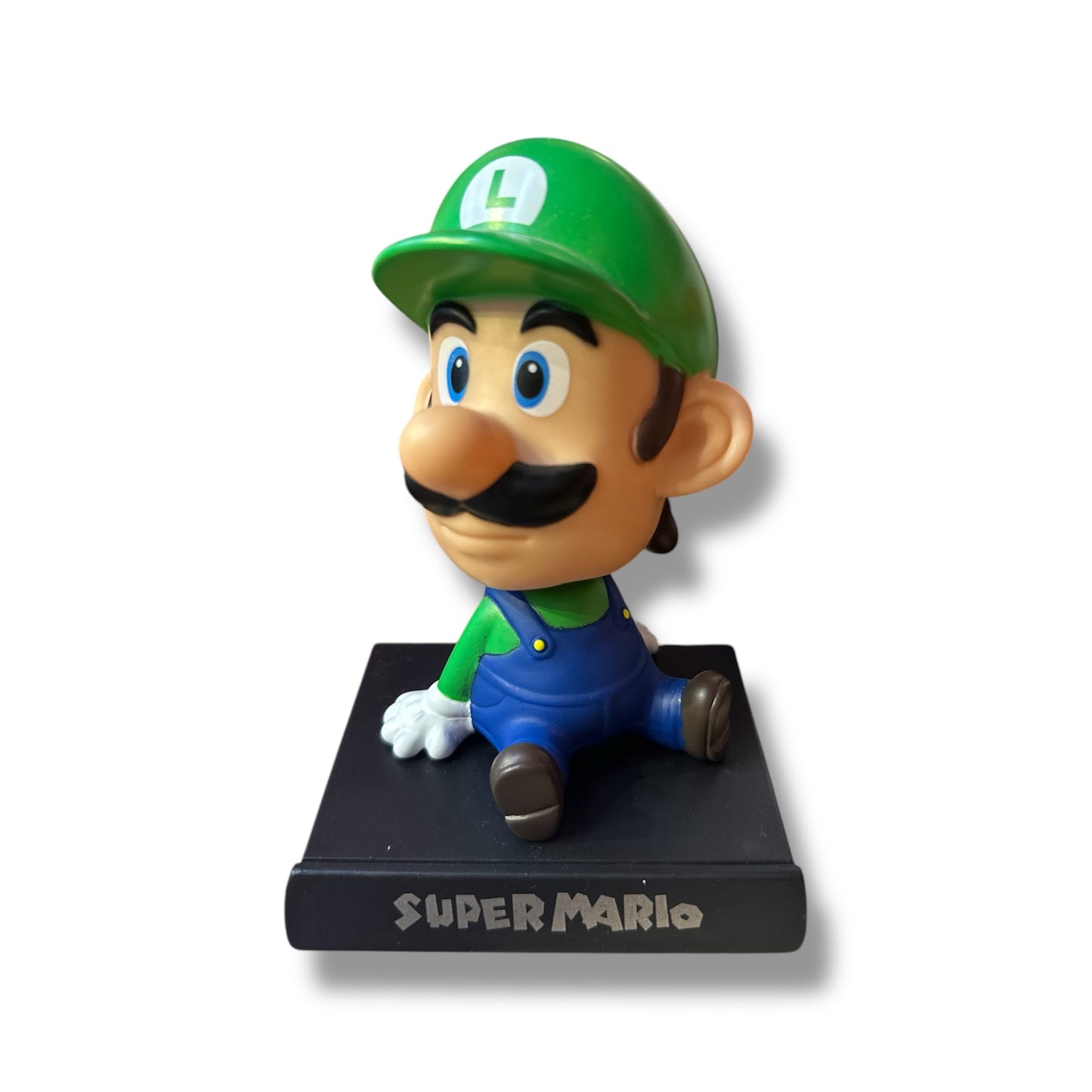 CABEZÓN Y PORTA CELULARES DE LUIGI - 12 CM APROX