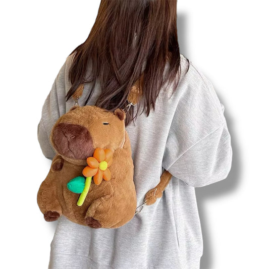 Mochila peluche de Capibara