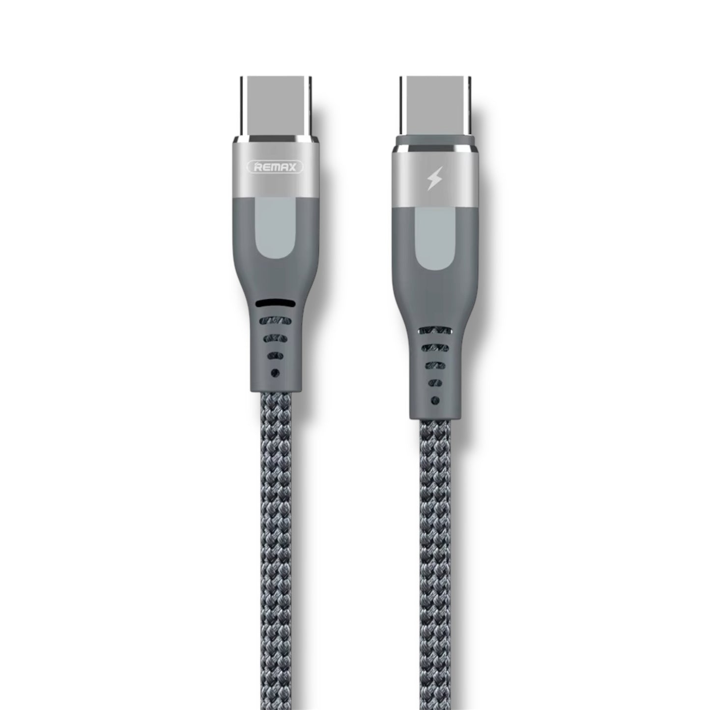 CABLE PD USB-C a USB-C 1M 4.5A - TRENZADO REMAX RC-151cc