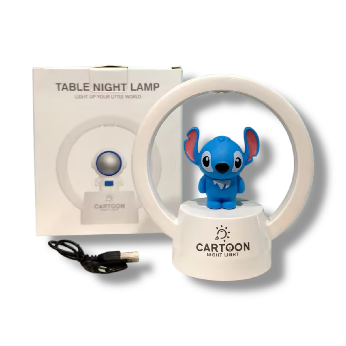 LÁMPARA CON DISEÑO DE STITCH