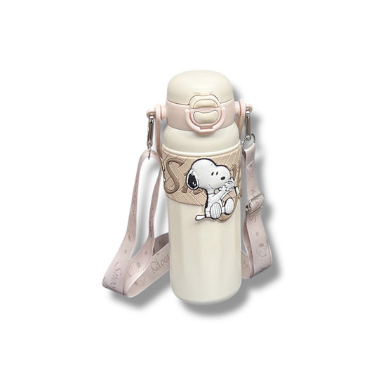BOTELLA TÉRMICA CON DISEÑO DE SNOOPY