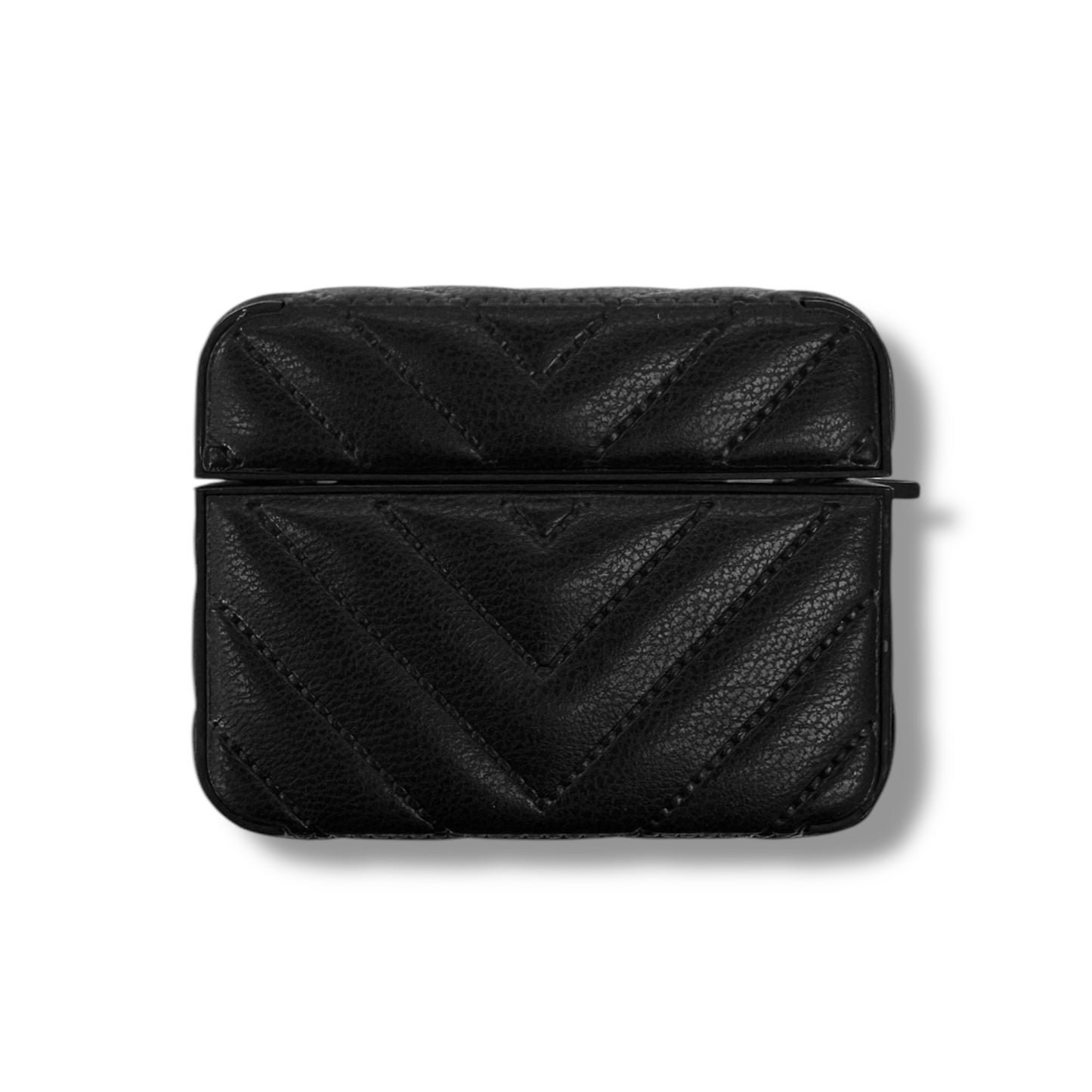AirPods Pro 1 / 2 Generación - Estuche Estilo Cuero Negro - VRCELL Costa Rica