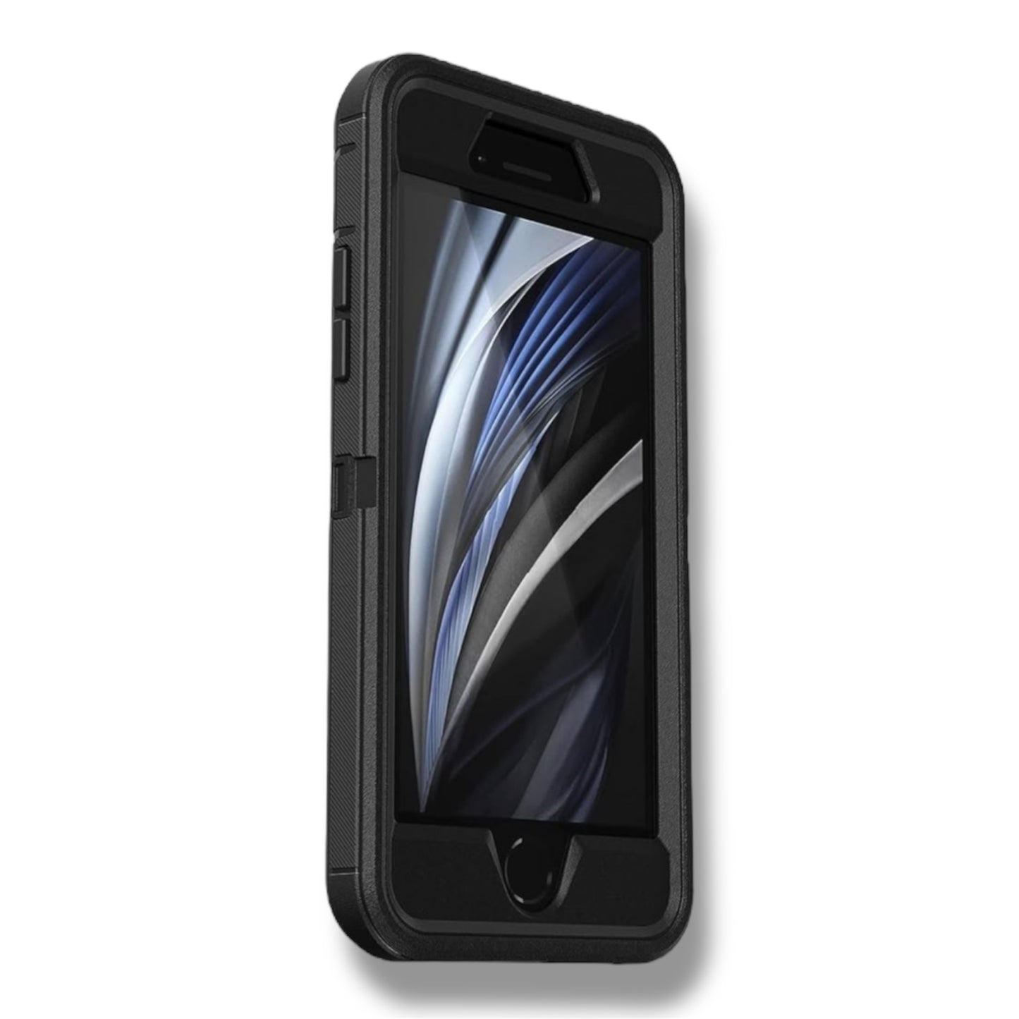 iPhone SE (3ª y 2ª generación) y iPhone 8 / 7 - OTTERBOX SERIES DEFENDER - NEGRO - VRCELL Costa Rica