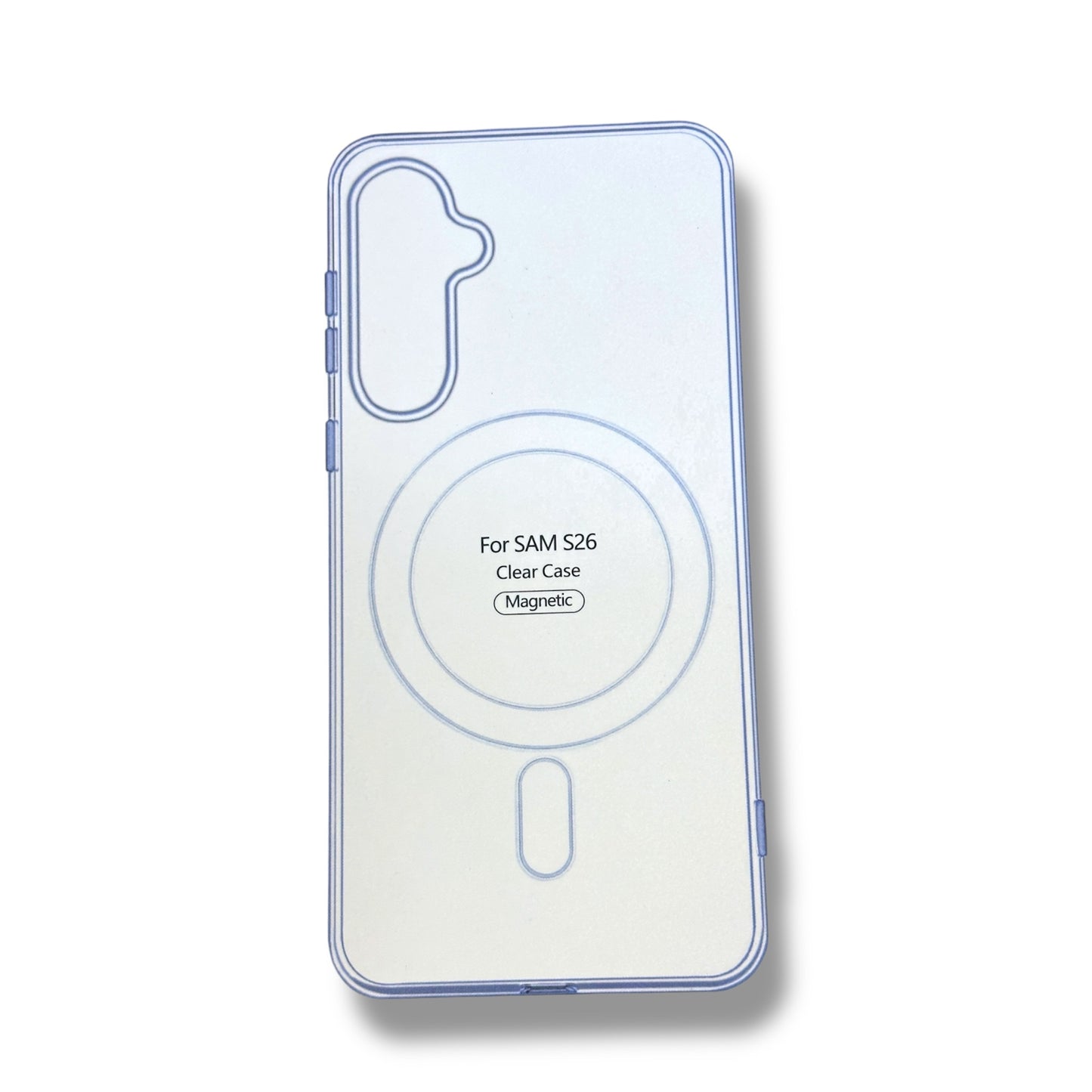 SAMSUNG S26 - ESTUCHE TRANSPARENTE CON MAGSAFE