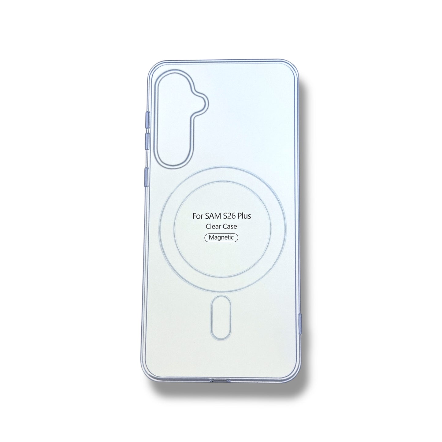SAMSUNG S26 PLUS - ESTUCHE TRANSPARENTE CON MAGSAFE