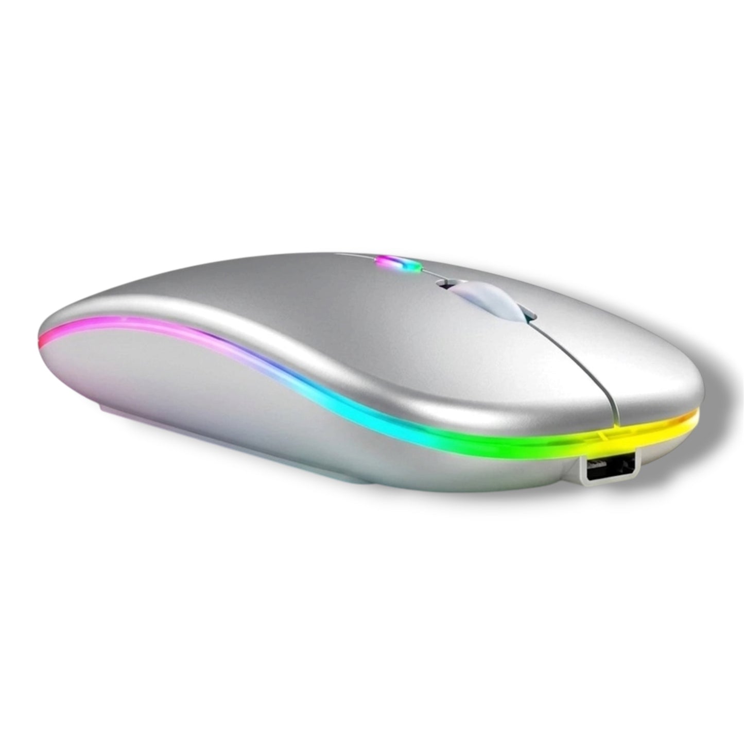 MOUSE INALÁMBRICO 2.4 GHz + BLUETOOTH RECARGABLE - JEQANG JW-AP01