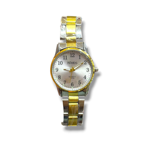 RELOJ DE ACERO PARA DAMA RENOS AAA