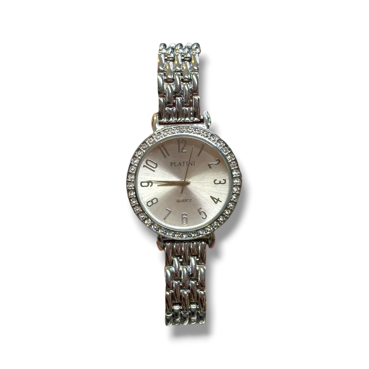 RELOJ DE ACERO PARA DAMA PLATINI AAA