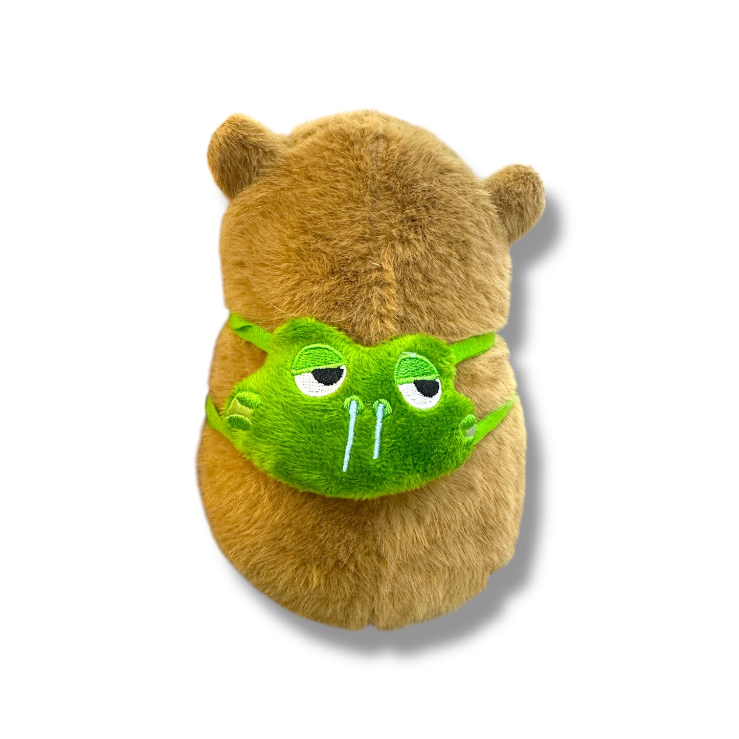 Peluche de Capibara con bolso de tortuga de 25 CM
