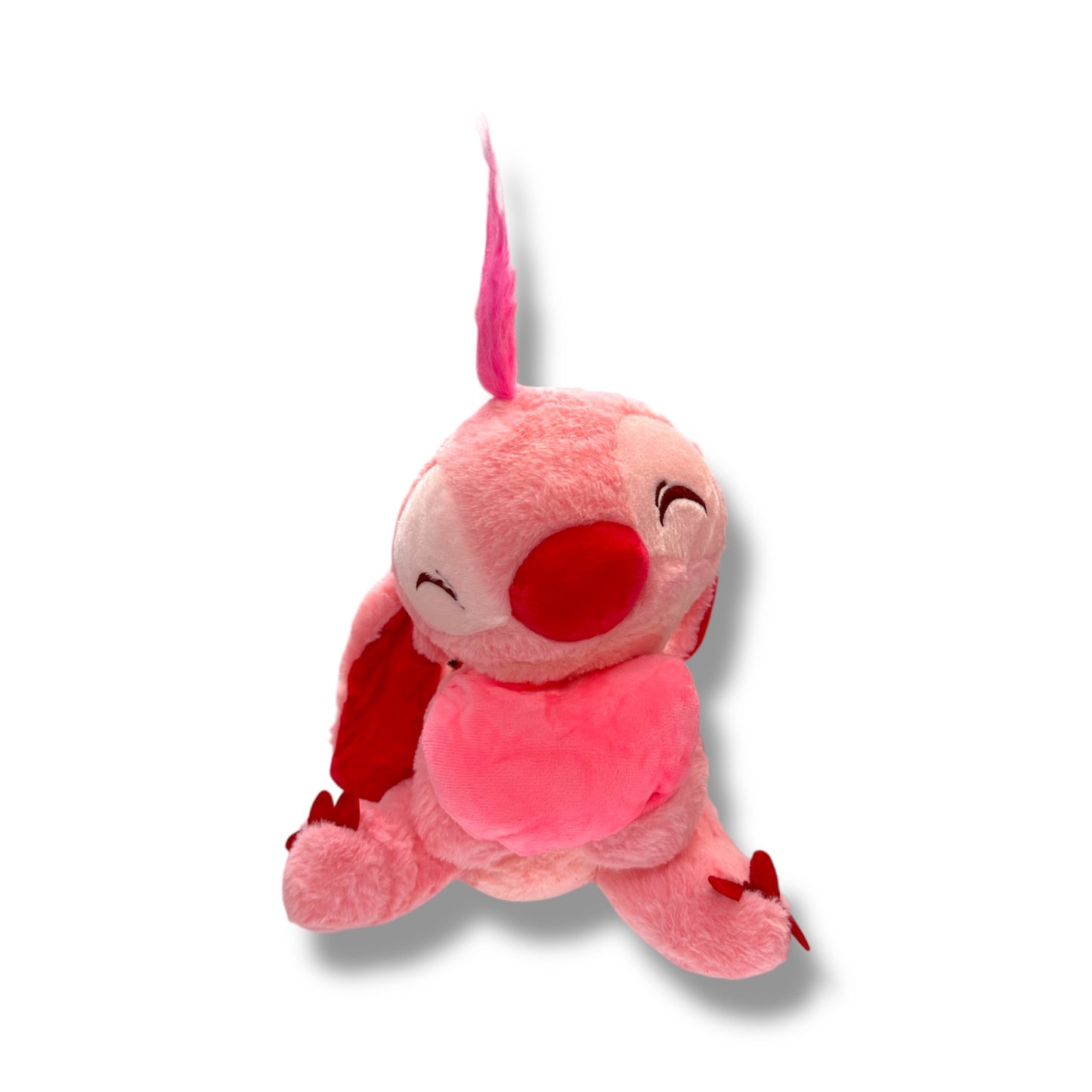 PELUCHE DE STITCH CON CORAZÓN - ÁNGEL - 1 UNIDAD - 25 CM