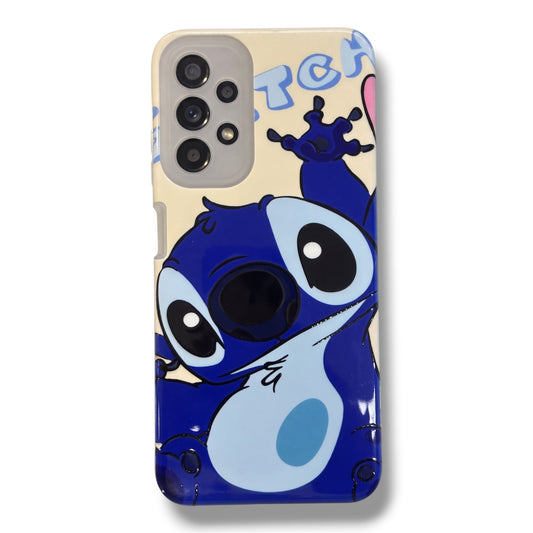 SAMSUNG A05S - ESTUCHE CON DISEÑO DE STITCH