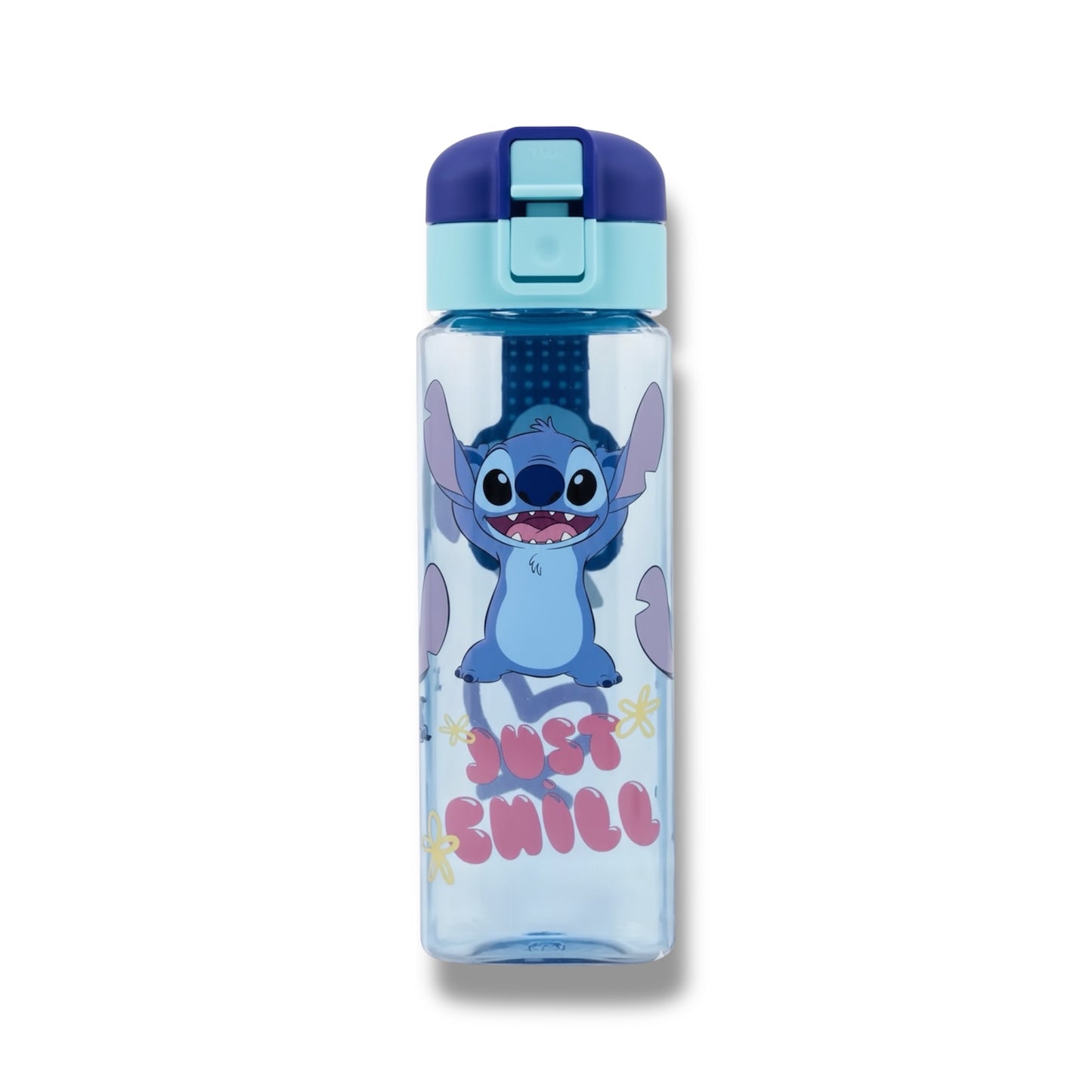 BOTELLA PLÁSTICA CON DISEÑO DE STITCH