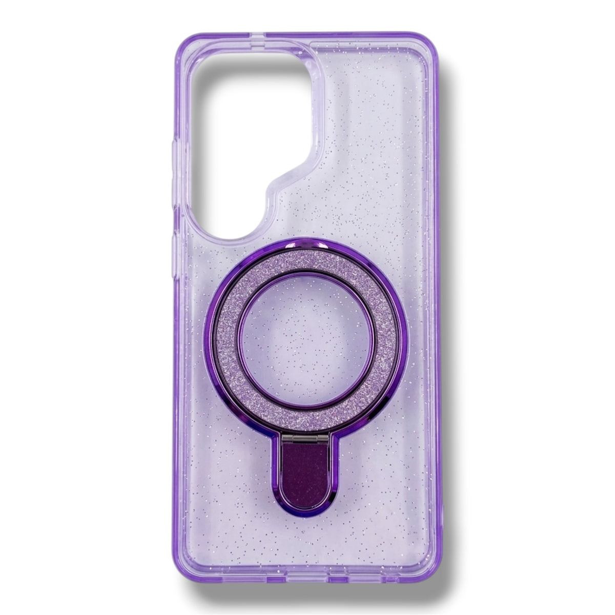 SAMSUNG S26 ULTRA - ESTUCHE ESCARCHADO TRASPARENTE CON MAGSAFE Y KICKSTAND COLORES VARIOS