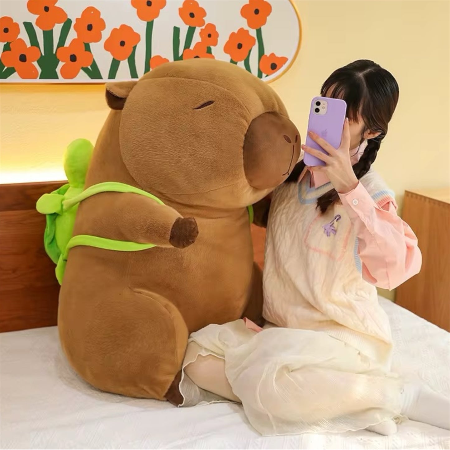 Peluche de Capibara de 80 CM