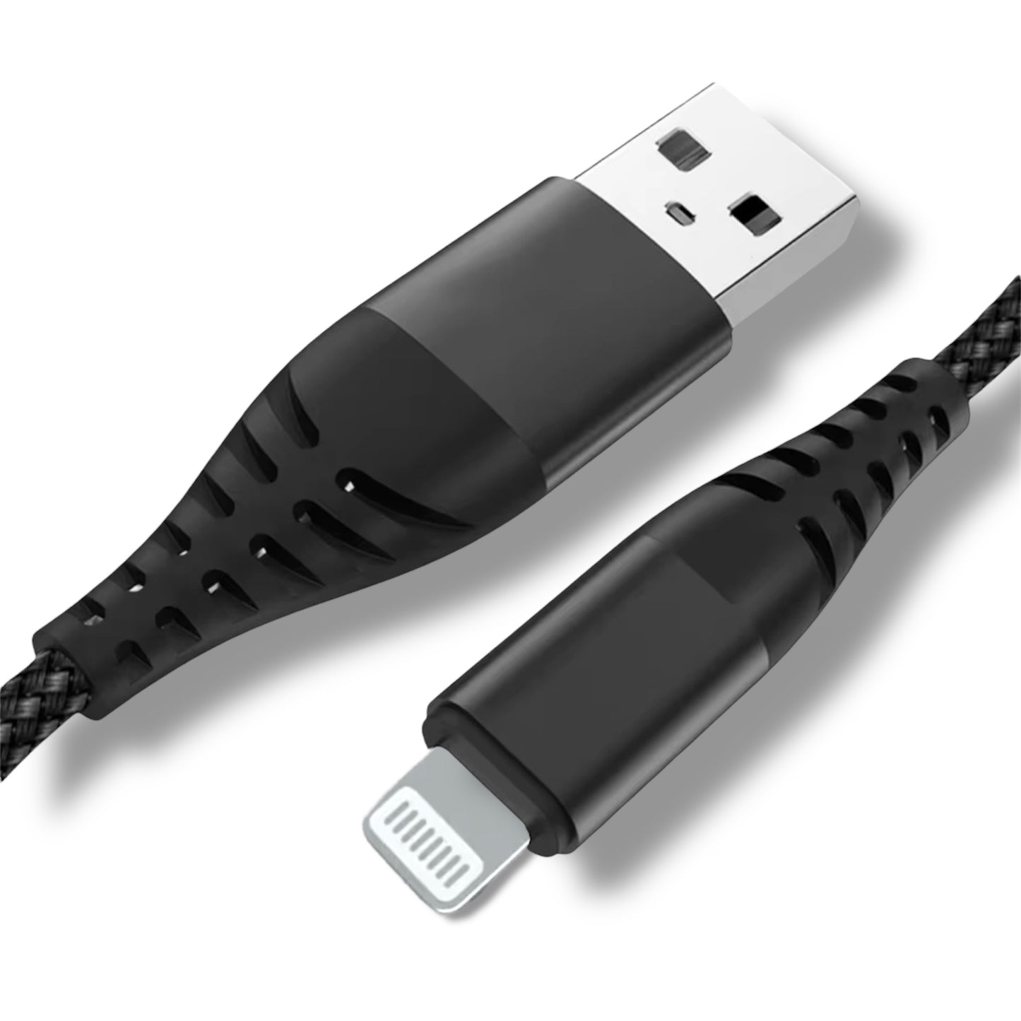 Cable USB-A a LIGHTNING 6A 1M - TRENZADO HOORY HR-X06