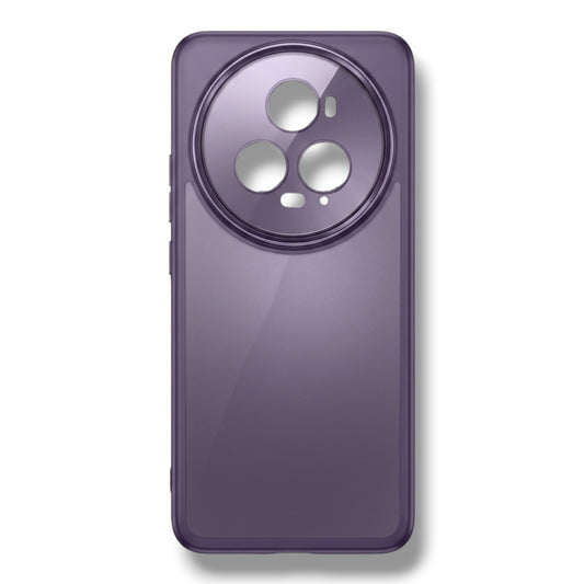 HONOR MAGIC 5 PRO - ESTUCHE LISO AHUMADO CON PROTECCIÓN DE CAMARA