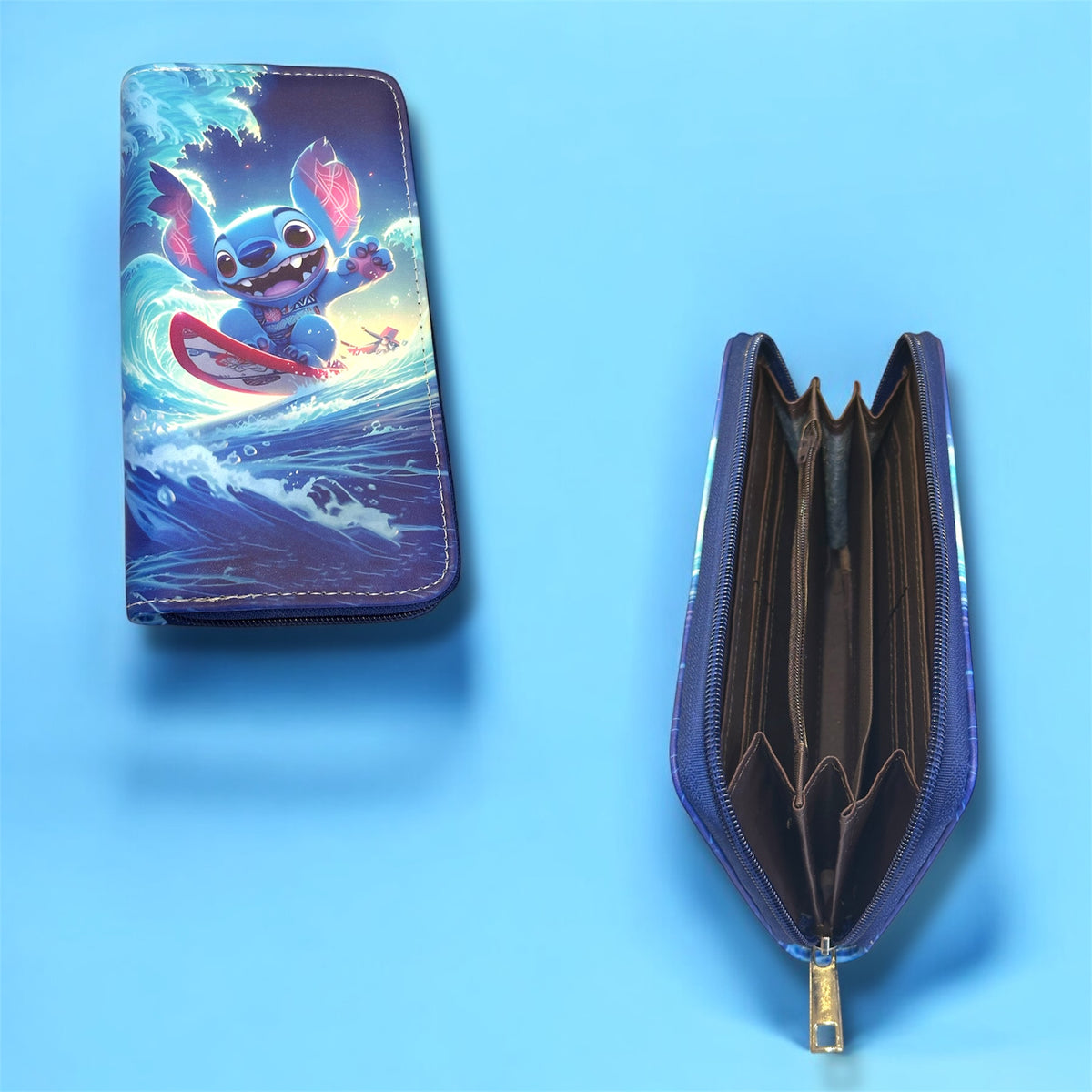 BILLETERA DE STITCH VARIOS DISEÑOS