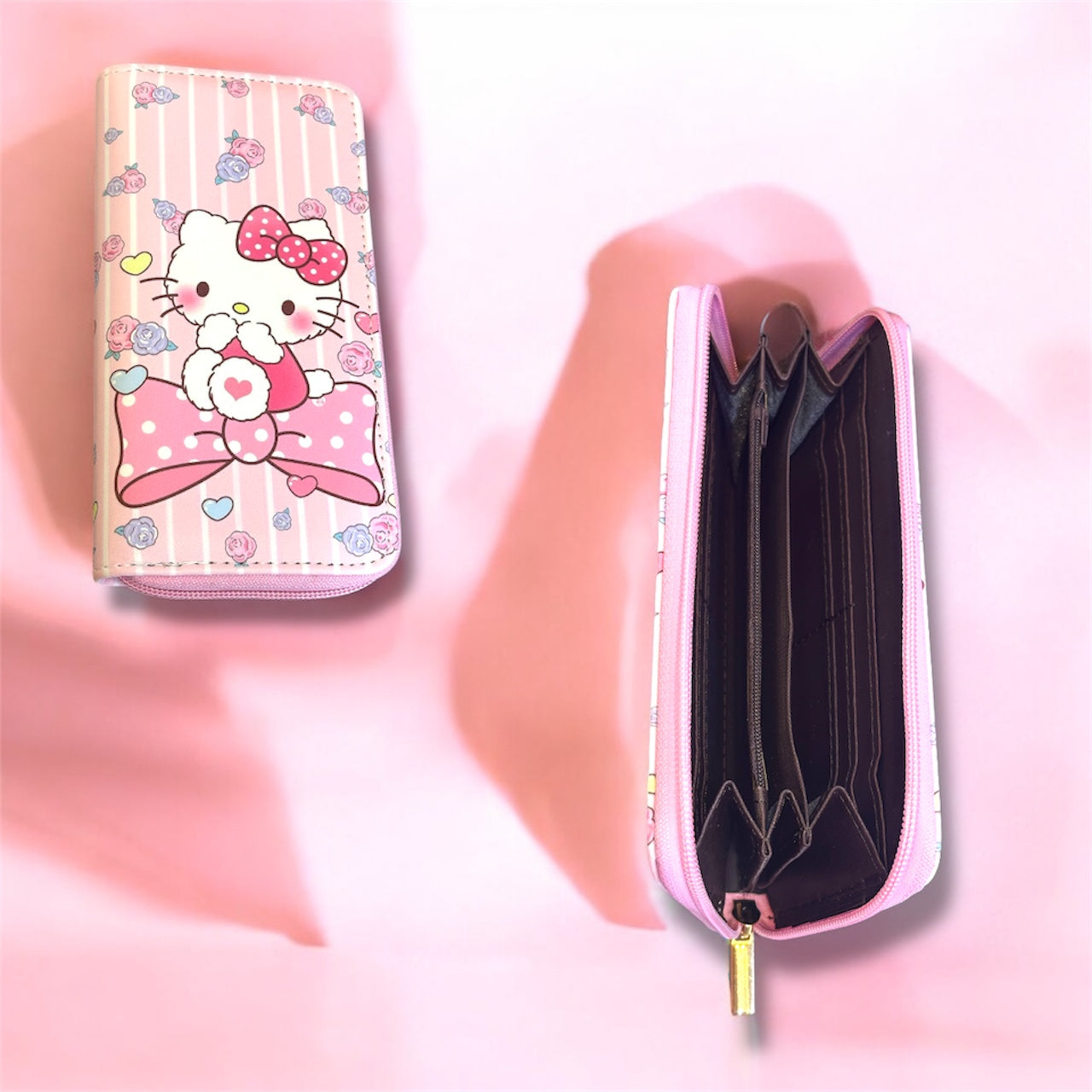 Billeteras de Hello Kitty con diferentes diseños - precio por unidad