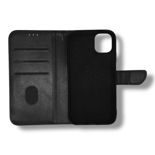 iPhone 11 - Estuche de Agenda Negro
