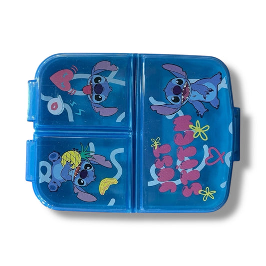 SANDWICHERA PLÁSTICA CON DISEÑO DE STITCH PARA NIÑ@S