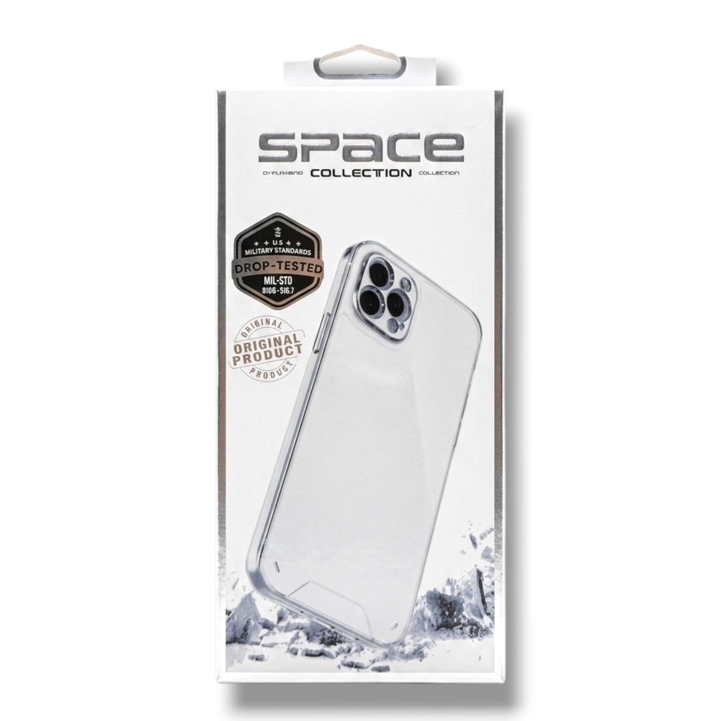 SAMSUNG A17 - ESTUCHE SPACE TRANSPARENTE
