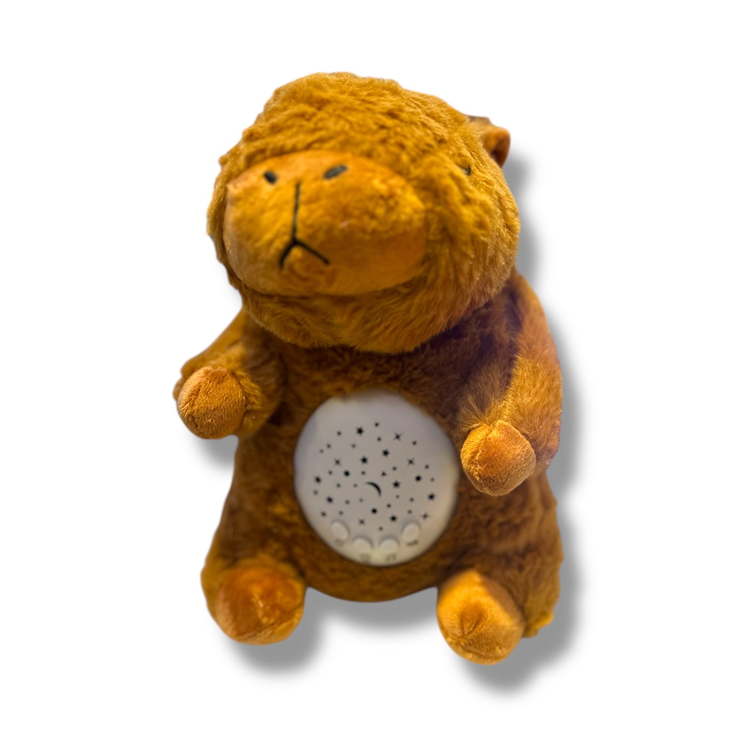 Peluche de Capibara con proyector de luz y música - diferentes colores
