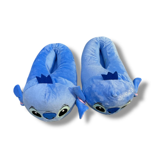 PANTUFLAS PARA NIÑAS CON DISEÑO DE STITCH