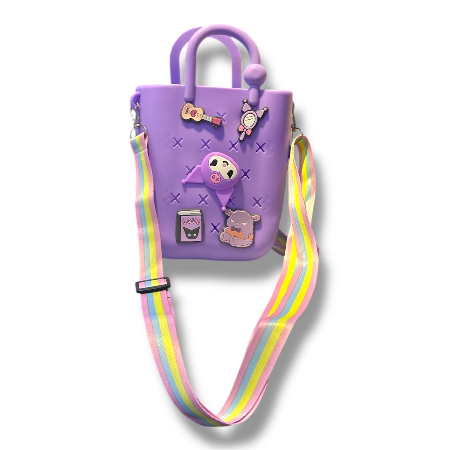 Billetera de silicona con diseño de Kuromi
