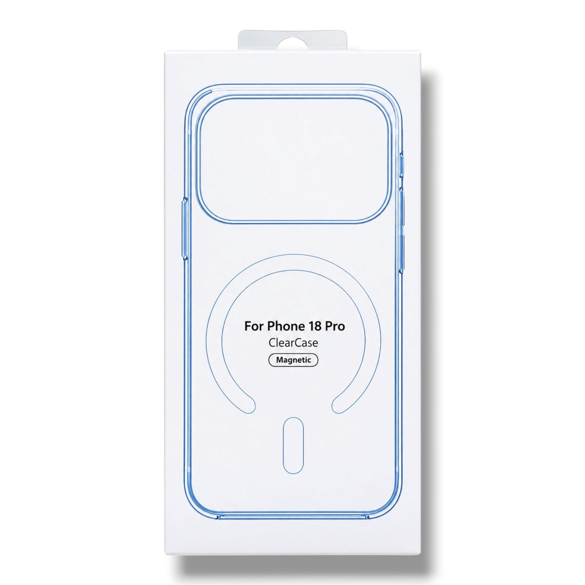 IPHONE 18 PRO / 17 PRO - ESTUCHE TRASPARENTE MAGSAFE