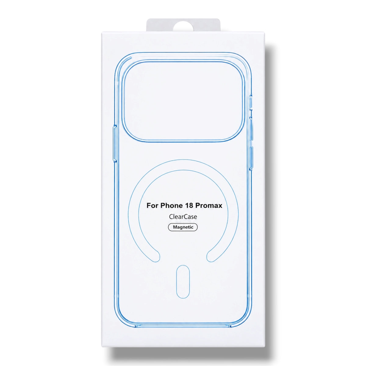 IPHONE 18 PRO MAX / 17 PRO MAX - ESTUCHE TRASPARENTE MAGSAFE