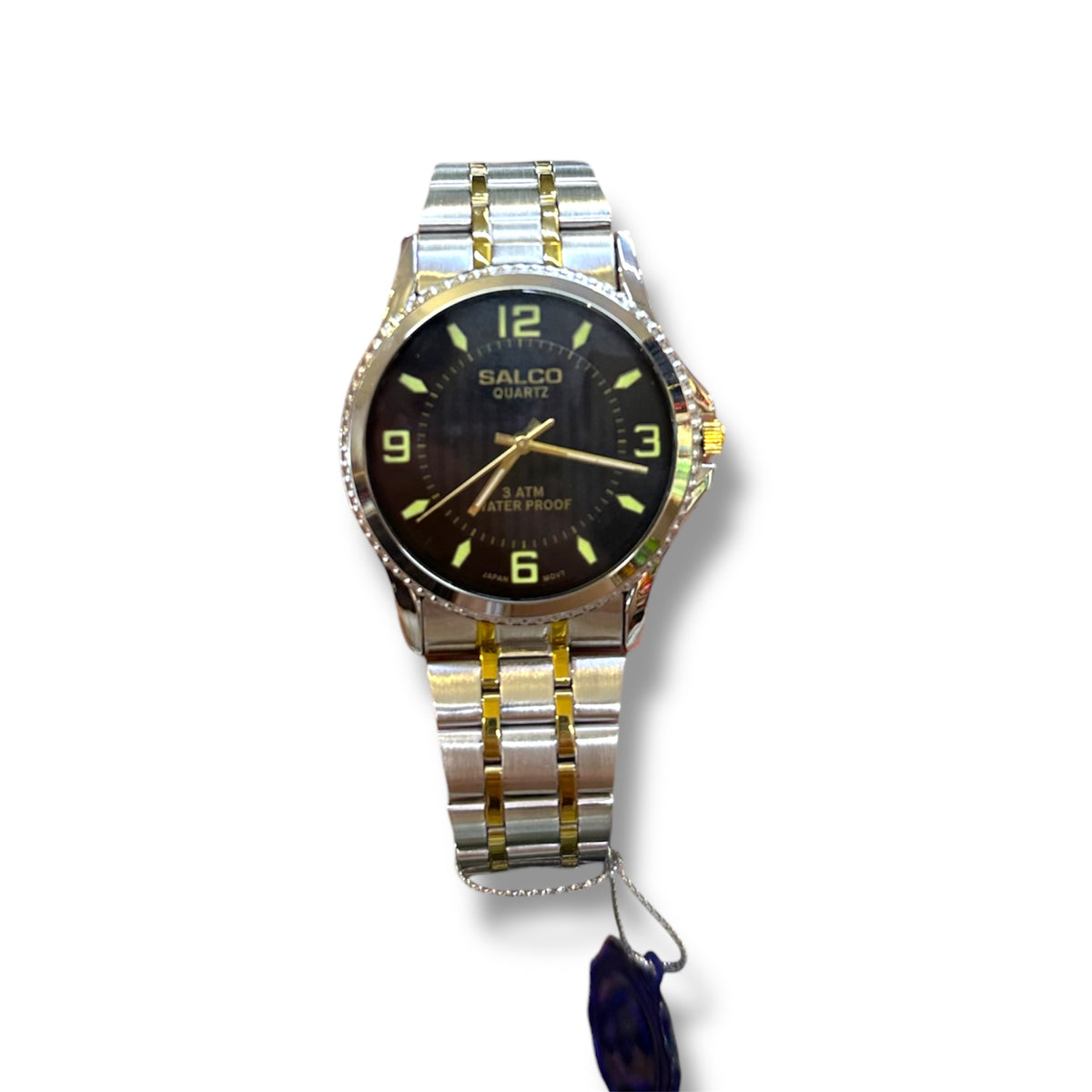 RELOJ DE ACERO MARCA SALCO PARA HOMBRES - 1 UNIDAD
